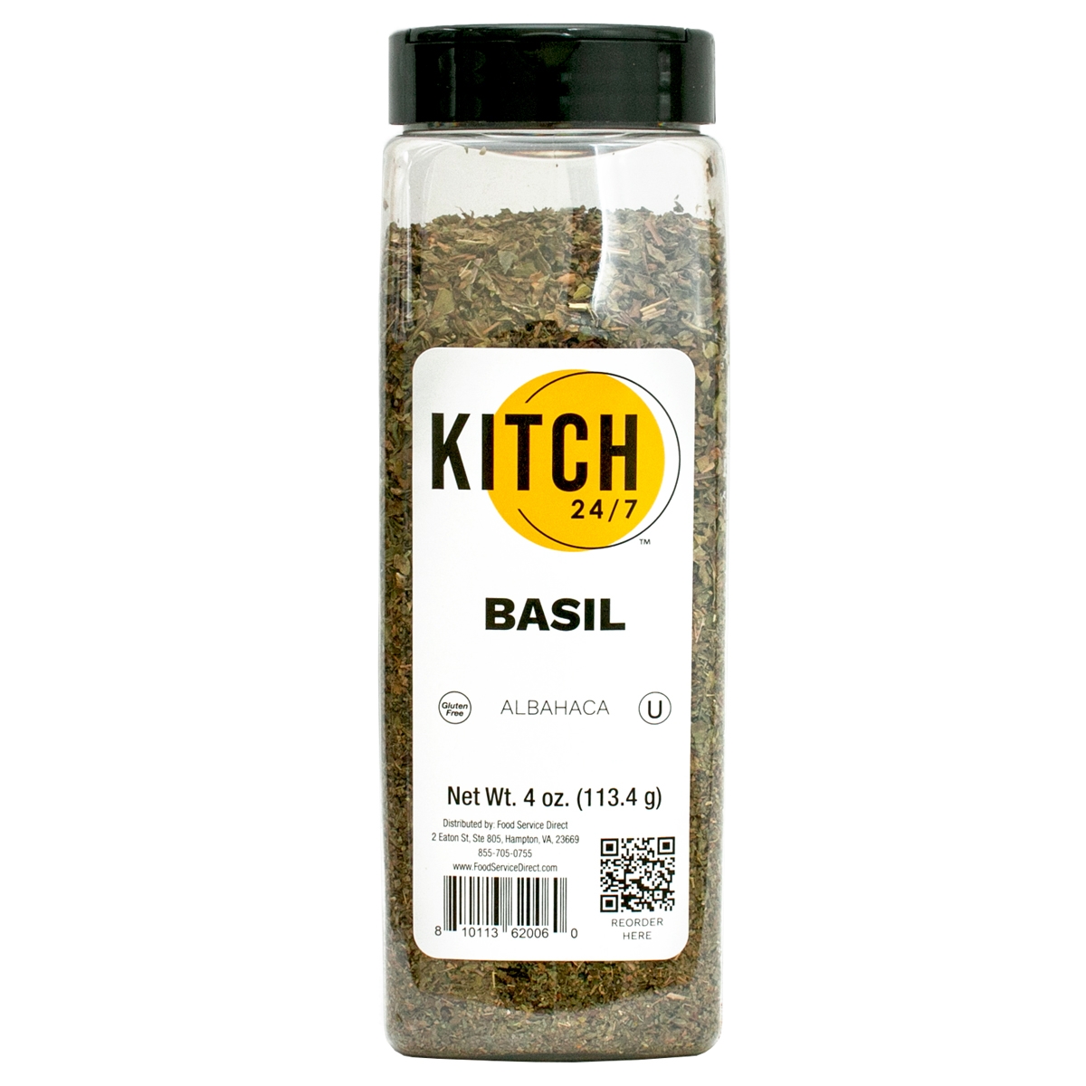 Whole Basil Leaves, 4 Ounce
