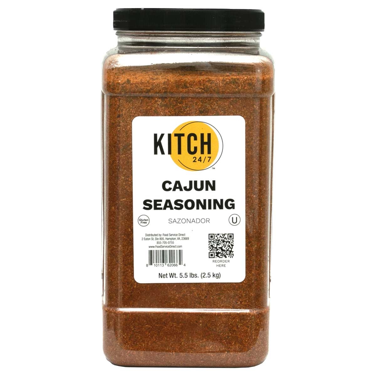 Cajun Seasoning, 5.5 Pound