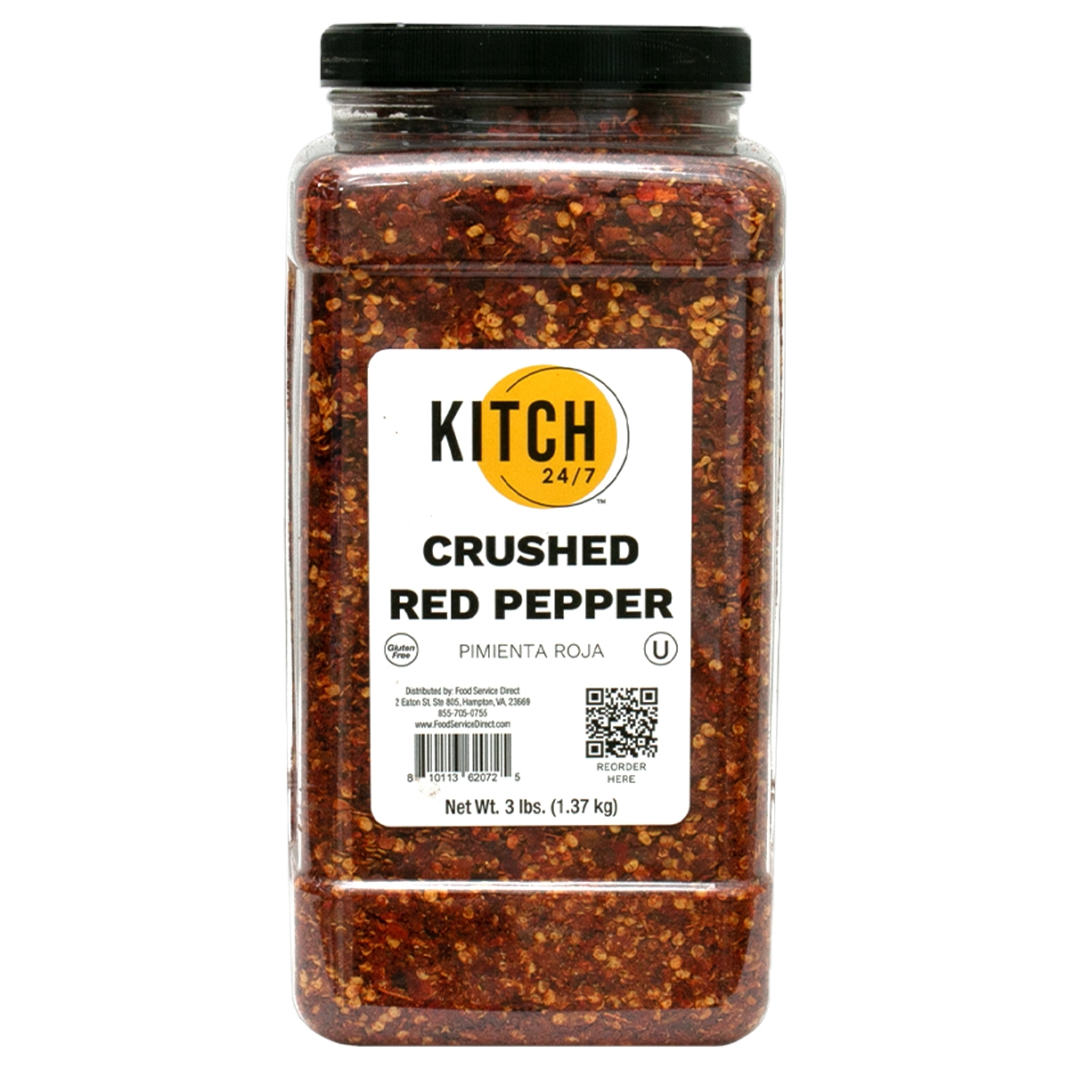 Crushed Red Pepper, 3 Pound