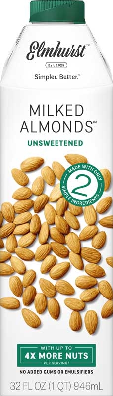 Milked Unsweetened Almonds, 32 Fluid Ounce