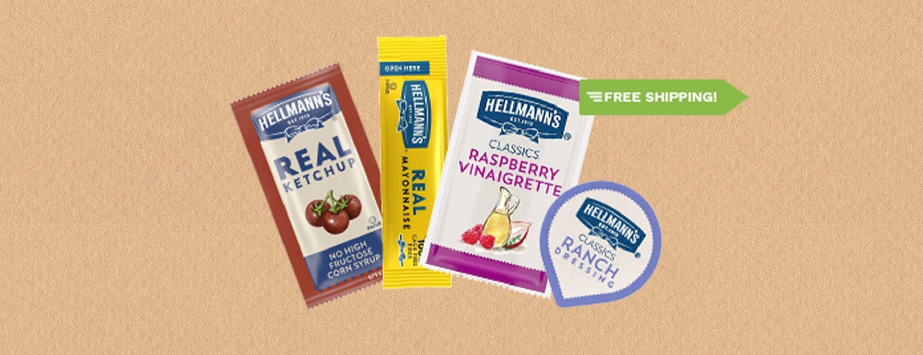 Hellmann’s To-Go delivers the taste guests love.
