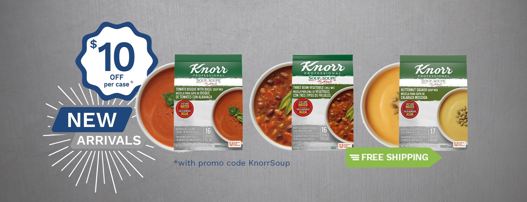 NEW Knorr® Professional Soup du Jour​