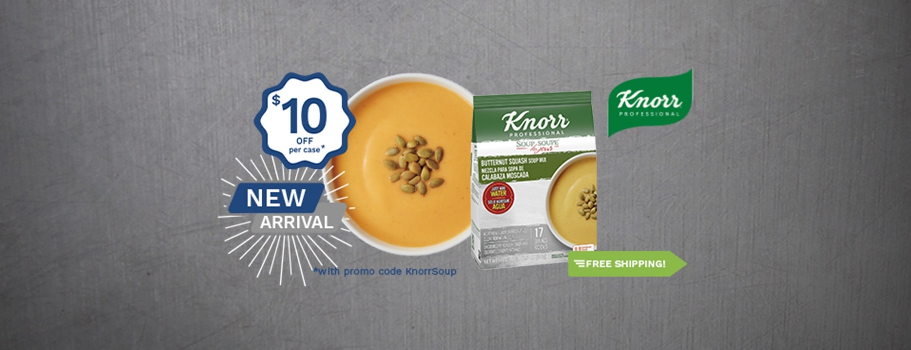 Large INTRODUCING KNORR SOUP DU JOUR BUTTERNUT SQUASH