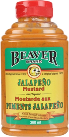 BEAVER BRAND JALAPENO MUSTARD