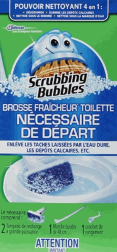 SCRUBBING BUBBLES TOILET FRESH BRUSH STARTER KIT