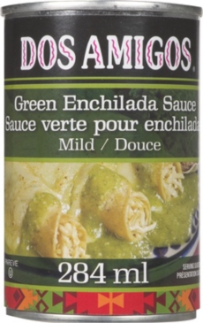 DOS AMIGOS GREEN ENCHILADA SAUCE MILD