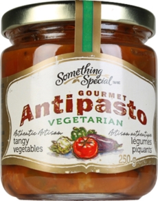 SOMETHING SPECIAL GOURMET VEGETARIAN ANTIPASTO TANGY VEGETABLES