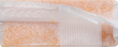 COOMBE CASTLE RED LEICESTER PARCHMENT CHEESE WEDGE ENGLAND