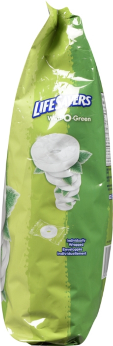 LIFESAVERS WINT-O-GREEN STAND UP BAG 1162G 6/CS