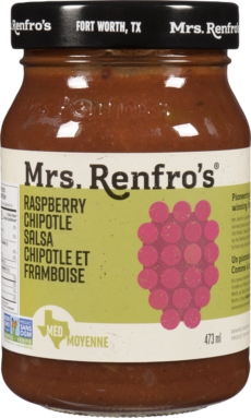 MRS.RENFRO'S RASPBERRY CHIPOTLE SALSA-MEDIUM