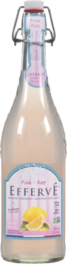 EFFERVE PINK LEMONADE SPARKLING BEVERAGE