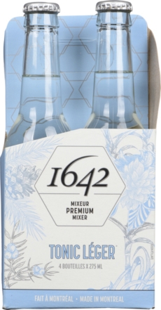 1642 LIGHT TONIC - SPARKLING BEVERAGE