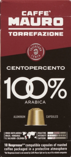 MAURO NESPRESSO CENTOPERCENTO ARABICA