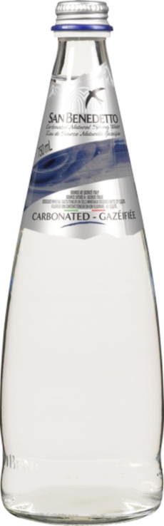 SAN BENEDETTO NATURAL SPARKLING WATER GLASS