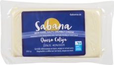 SABANA QUESO COTIJA - SEMI-HARD, SALTY, CRUMBLY CHEESE