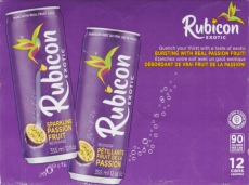 Rubicon Exotic Sparkling Passion Fruit Drink 355ml