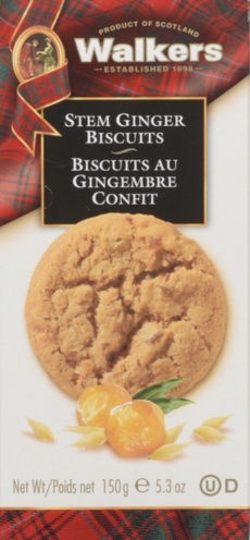WALKERS STEM GINGER BISCUITS