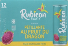 Rubicon Exotic Sparkling Dragon Drink 355ml
