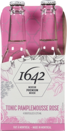 SODA TONIC PINK GRAPEFRUIT BTLE GLASS