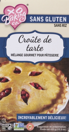 XO BAKING GLUTEN FREE PIE CRUST MIX