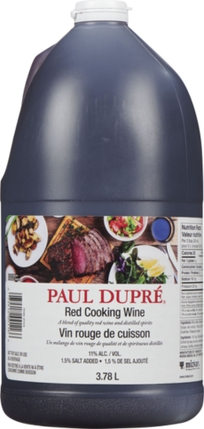 PAUL DUPRE 11% RED COOKING WINE
