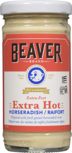 BEAVER BRAND PREPARED HORSERADISH EXTRA HOT 125ML