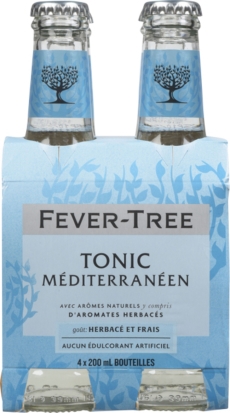 FEVER-TREE MEDITERRANEAN TONIC WATER    4X200ML