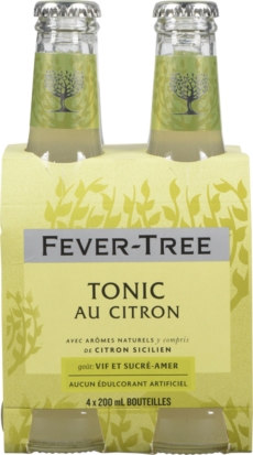 FEVER-TREE LEMON TONIC WATER 4X200ML