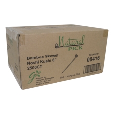 Skewer Noshi Kushi Bamboo - 6"