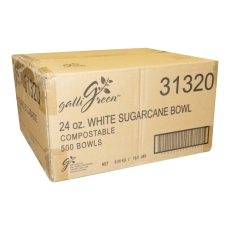 White Sugarcane Bowl - 24oz