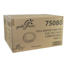 CPLA Hot Cup Lid - 8oz