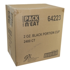 PP Black Portion Cup 2oz