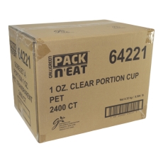 1 oz. Clear Plastic Portion Cup