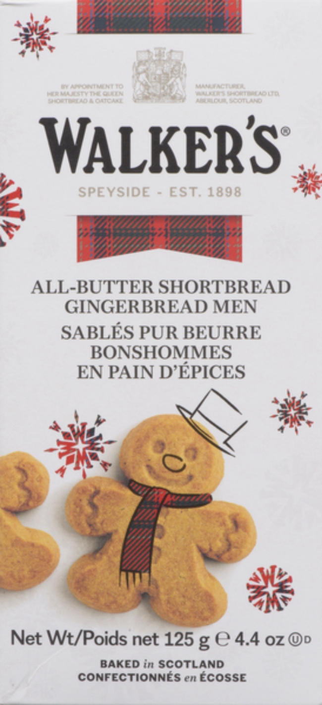 Gingerbread Man Shortbread