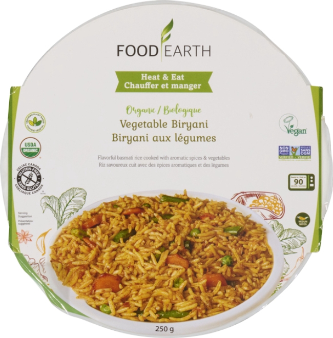 Organic Vegetable Biryani