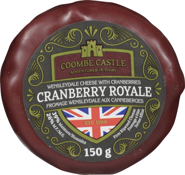 Cranberry Royale Wensleydale Cheese