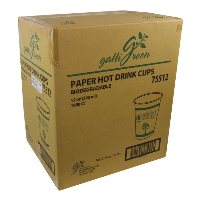 Green Tree Compostable Paper Cup