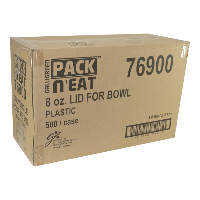 Translucent Vented PP Lid for 8 oz Soup Bowl