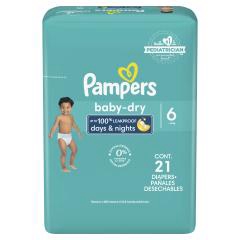 BABY DRY DIAPER JUMBO S6