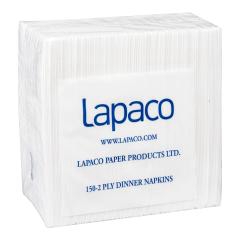 NAPKIN LUNCH 2PLY 1/8 WHITE
