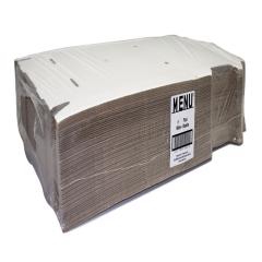 BOX PIZZA OPEN CORRUGATED WHITE 18"
