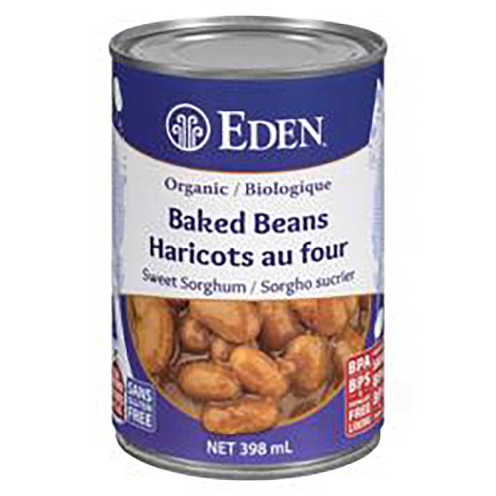 Organic Baked Beans with Sorghum and Mustard