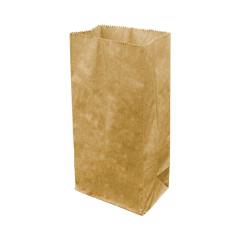 BAG FRENCH FRY BROWN DOUBLE 1PND