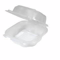 CONTAINER PP W/FLAP CL SANDW.(5.8X5.2X2.9")