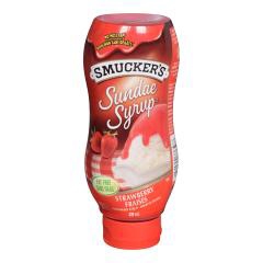 SYRUP STRAWBERRY SUNDAE