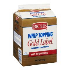 WHIP TOPPING GOLD LABEL