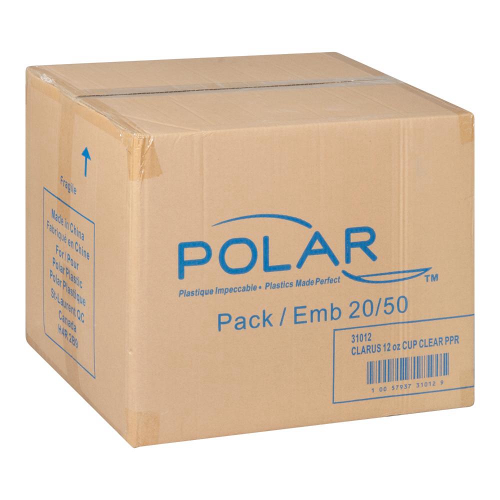Clarus 12 oz Polypropylene Clear Cup