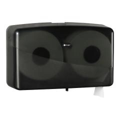 DISPENSER TOILET PAPER 2 ROLL GIANT JR BLACK