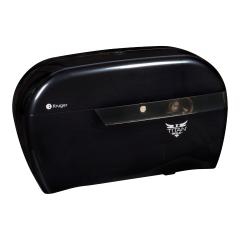 DISPENSER BATHROOM  TISSUE BLACK JUMBO