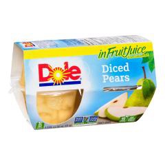 PEAR DICED FRUIT JUICE